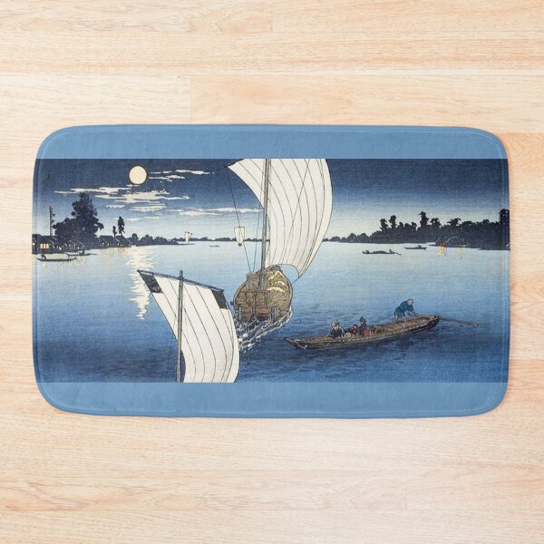 Item preview,  Edo River (1923) print in high resolution by Hiroaki Takahashi. designed and sold by CristalleLisa.