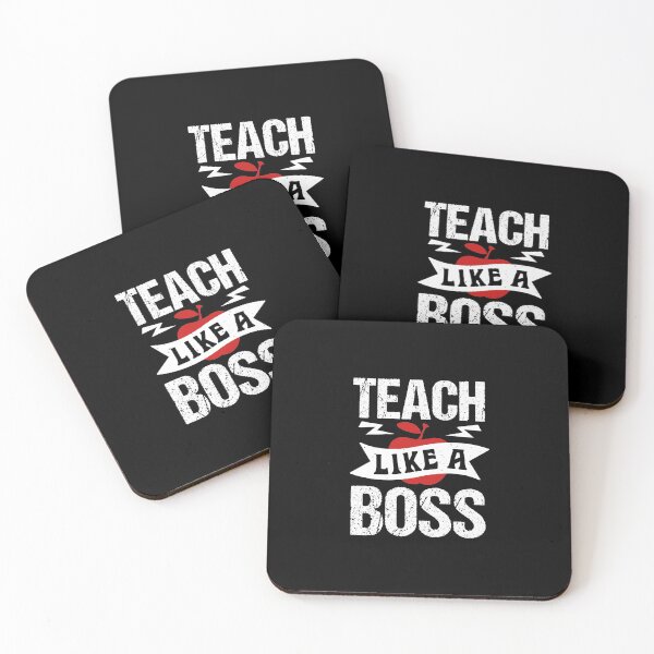 Item preview, Teach Like A Boss  designed and sold by Punny Business UK.