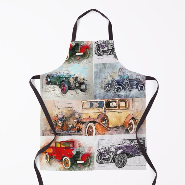 Item preview, Classic Vintage Cars Montage #4 designed and sold by Krispsm.