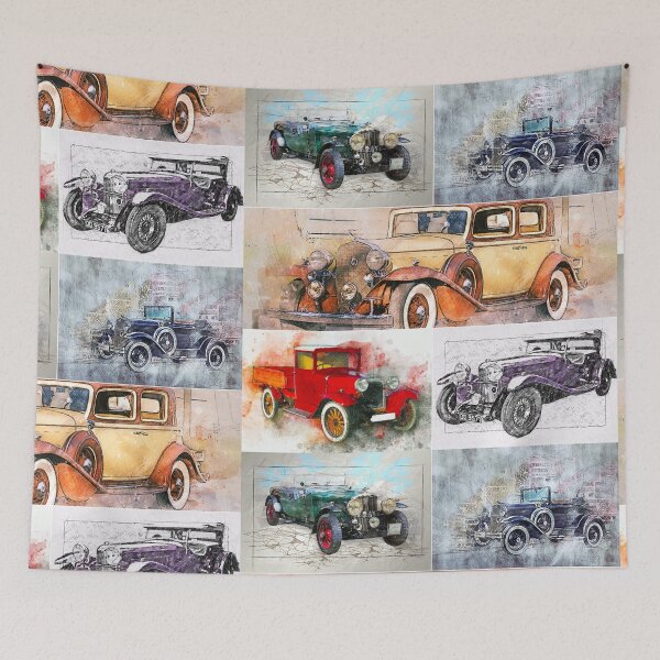 Item preview, Classic Vintage Cars Montage #4 designed and sold by Krispsm.