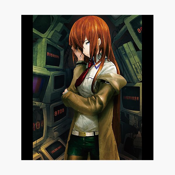 Item preview, Visual Novel Game Steins Gate Anime Science Adventure ; Anime Poster Print  Amelie Lens designed and sold by SteinsGateMiche.