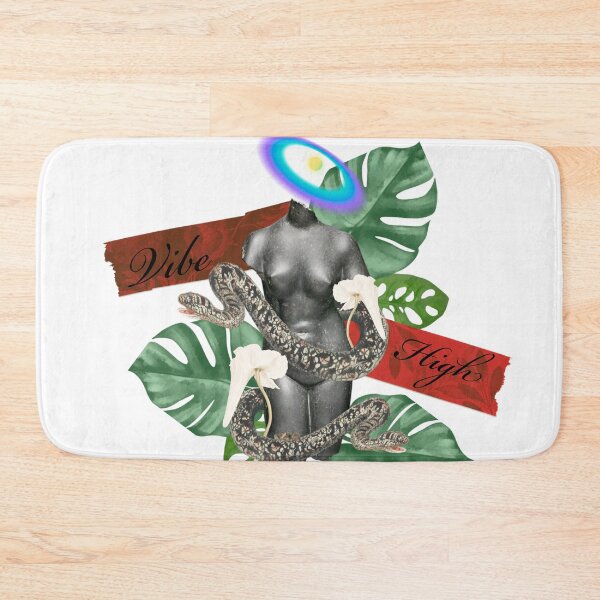 Item preview, Vibe high Greek  stone and nature with snakes and trippy flower designed and sold by VantaTheArtist.