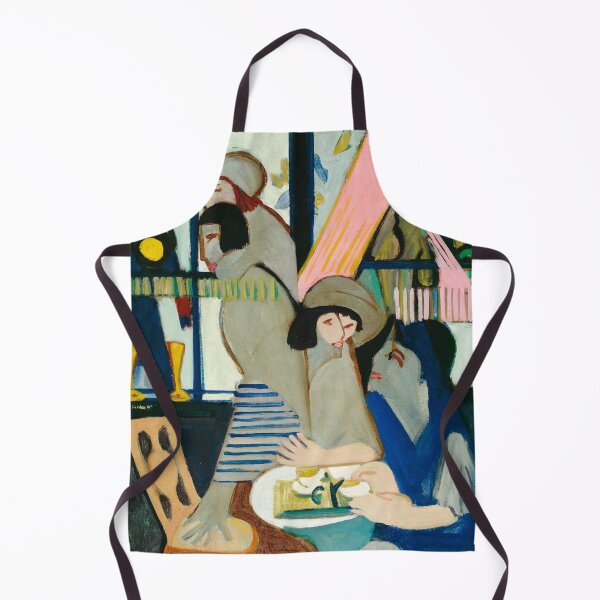 Item preview, Expressionist Painting Cafe (1928) by Ernst Ludwig Kirchner designed and sold by Designedbysm.