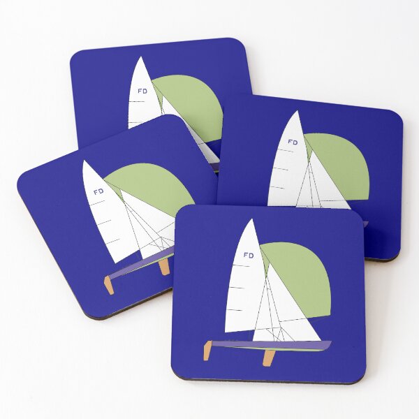 Item preview, Flying Dutchman Sailboat - Purple designed and sold by CHBB.