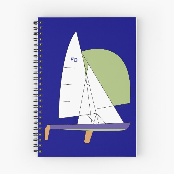 Item preview, Flying Dutchman Sailboat - Purple designed and sold by CHBB.