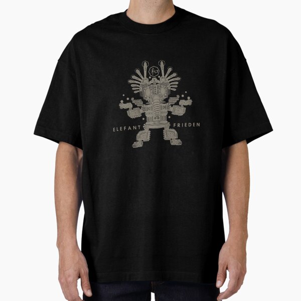 Peace Elephant Oversized T-Shirt