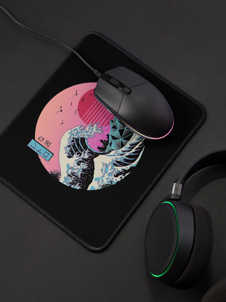 Alternate view of The Great Retro Wave Mouse Pad