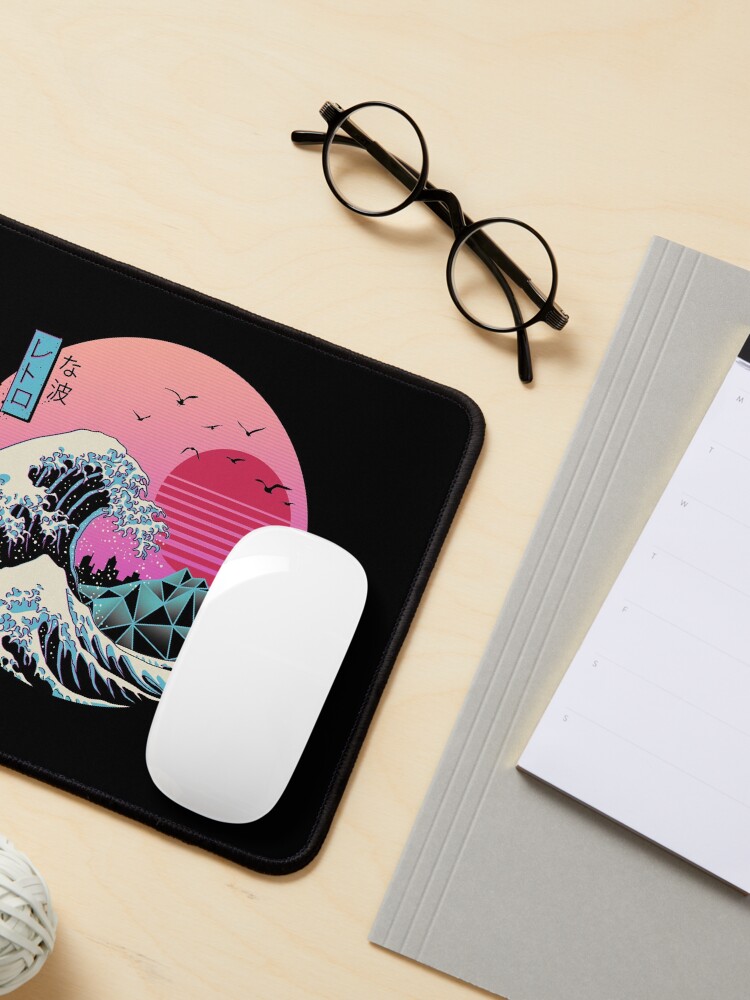 Alternate view of The Great Retro Wave Mouse Pad