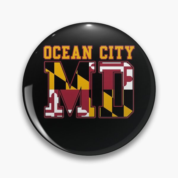 Item preview, Ocean City, Maryland Flag designed and sold by TeeArcade84.