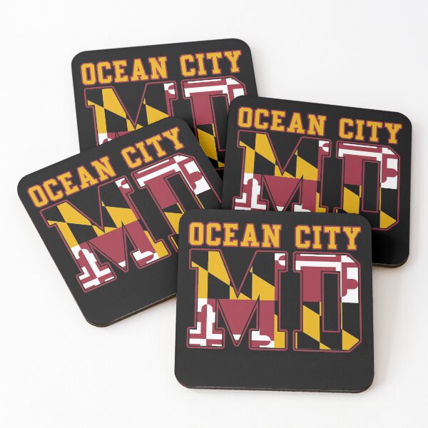 Item preview, Ocean City, Maryland Flag designed and sold by TeeArcade84.