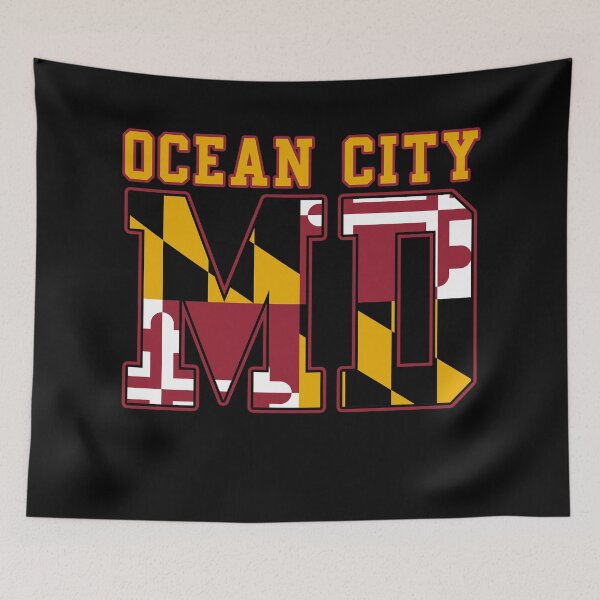 Item preview, Ocean City, Maryland Flag designed and sold by TeeArcade84.
