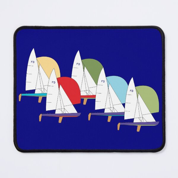 Item preview, Flying Dutchman Sailboats Racing designed and sold by CHBB.