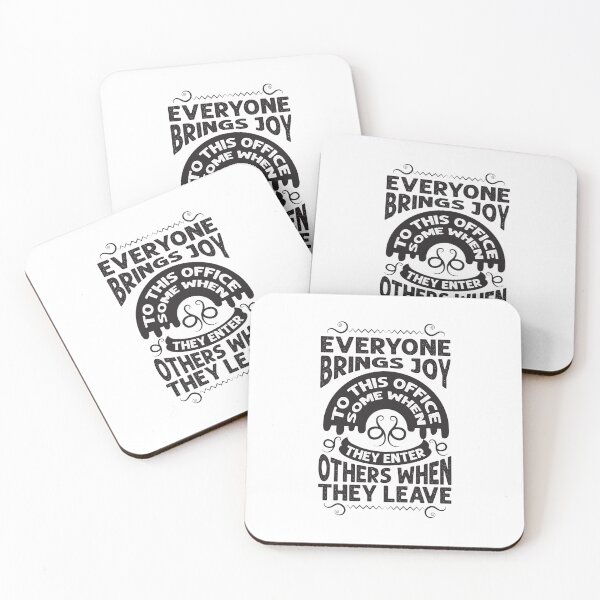 Item preview, Everyone brings joy to this office - some when they enter, others when they leave designed and sold by Punny Business UK.
