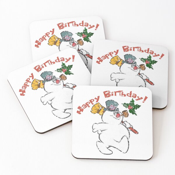 Item preview, Frosty the Snowman, Happy Birthday! Distressed  designed and sold by PaulVaylor.