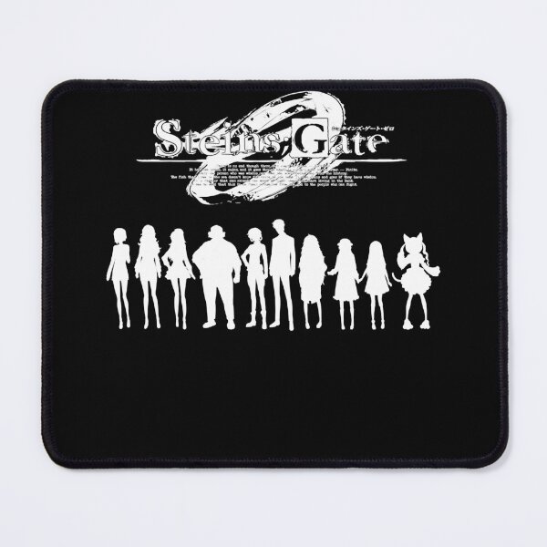 Item preview, Visual Novel Game Steins Gate Anime Science Adventure 0 - Main Characters White Edition Dj Electroni designed and sold by SteinsGateMiche.