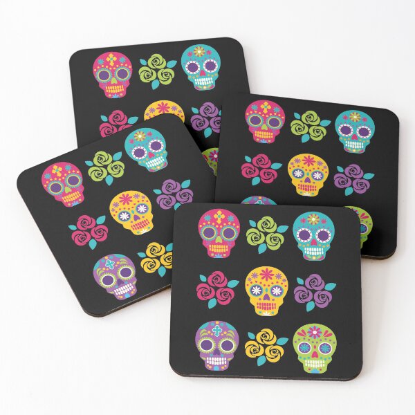 Item preview, Sugar Skulls and Roses designed and sold by ChelleCreate.