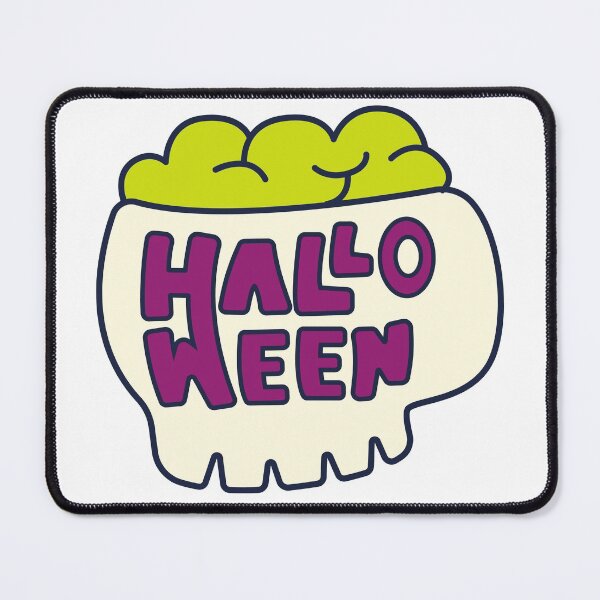 Item preview, Skull brain Halloween lettering designed and sold by eusoullisa.