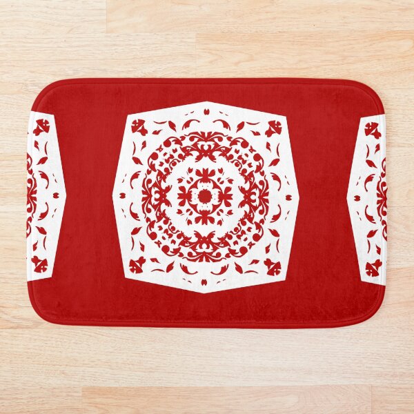 Item preview, Red quilt block designed and sold by KathyLav.