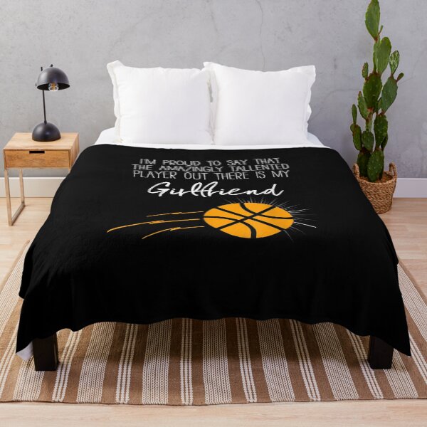 Item preview, The Talented Player is my Girlfriend Basketball designed and sold by LarrySmile.