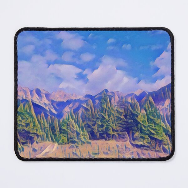 Item preview, The Beautiful Rocky Mountains, Fairmont Hot Springs designed and sold by AJDrinko.
