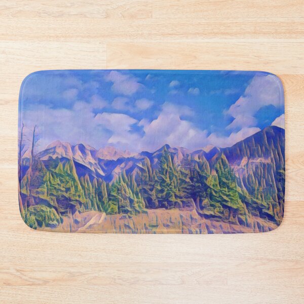 Item preview, The Beautiful Rocky Mountains, Fairmont Hot Springs designed and sold by AJDrinko.