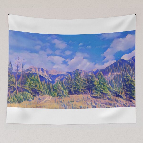 Item preview, The Beautiful Rocky Mountains, Fairmont Hot Springs designed and sold by AJDrinko.