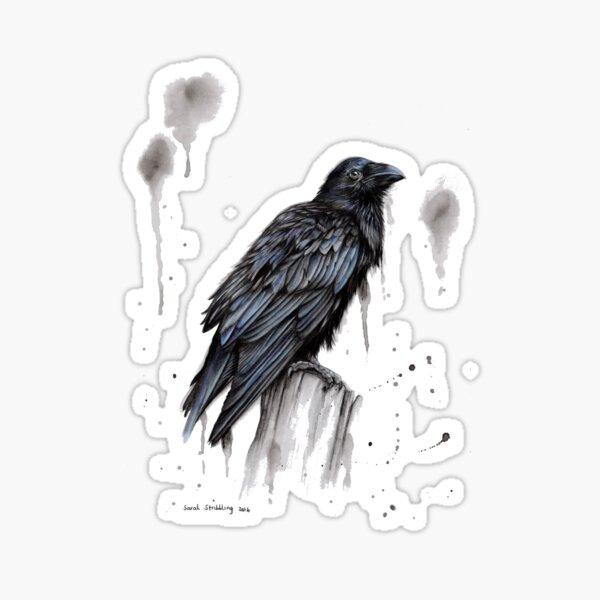Item preview, The Raven designed and sold by sarahstribb.