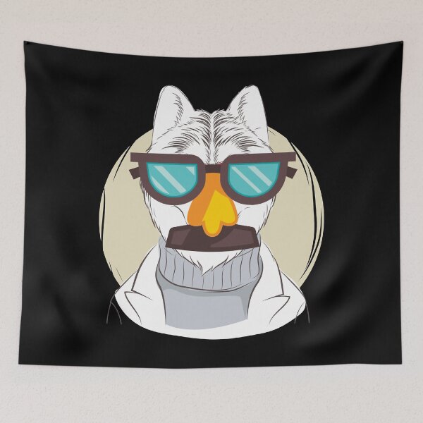 Item preview, Retro Vintage The Lone Wolf Lindo regalo gráfico designed and sold by VerlieDurgan.