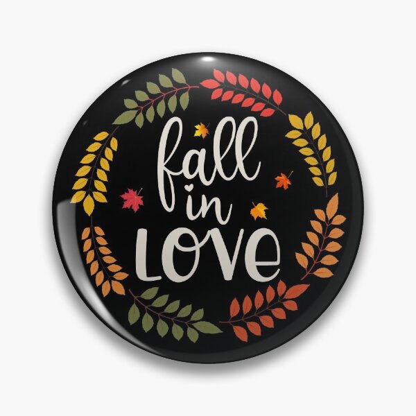 Item preview, Fall in Love Leaves Falling, Autumn Leaves Fall Wreath  designed and sold by InkItStudio.
