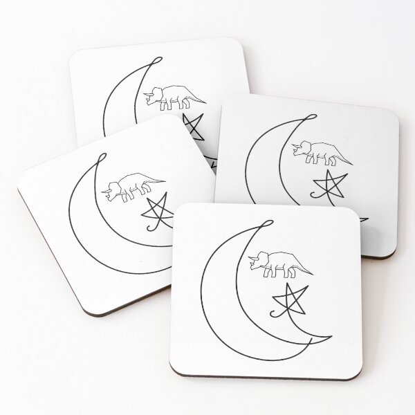 Item preview, Dinosaurs On The Moon designed and sold by DiegoUrz.