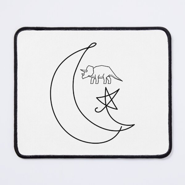 Item preview, Dinosaurs On The Moon designed and sold by DiegoUrz.