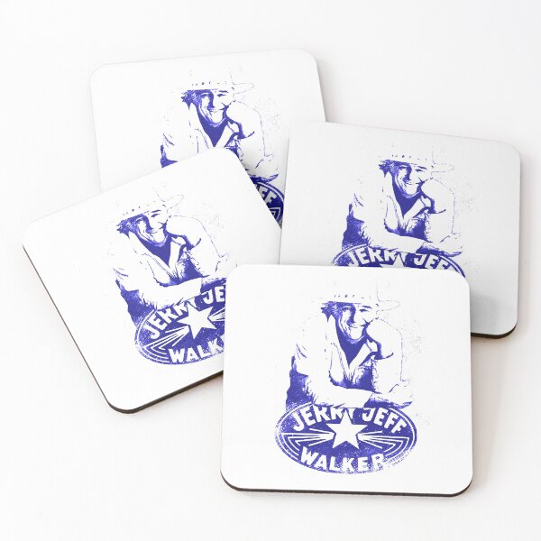 Item preview, Retro Vintage Jerry Jeff Walker Blue Pencil Sketch Retro Wave designed and sold by BethSchmeler410.