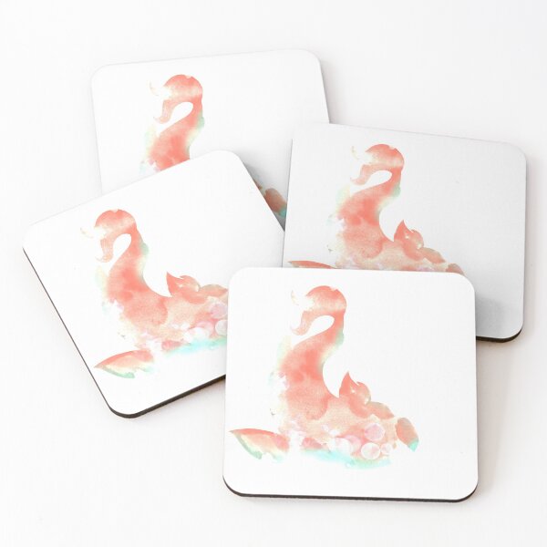 Item preview, Pastel Koi Silhouette designed and sold by KatHeathSpells.
