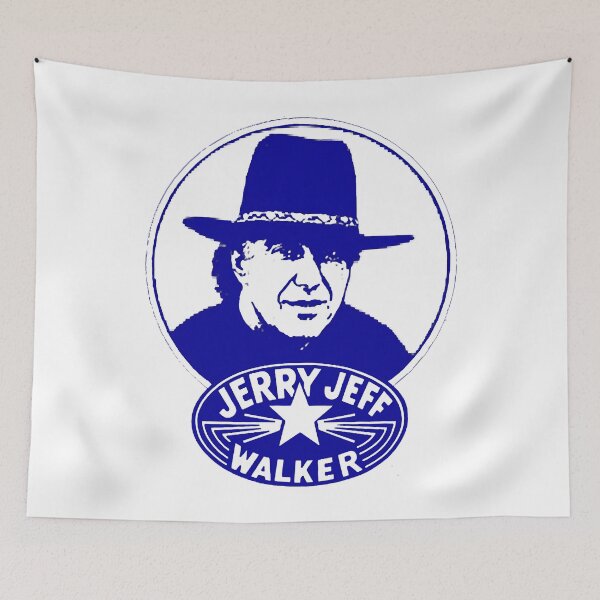 Item preview, Vintage Jerry Jeff Walker Blue Portrait Idol Gift Fot You designed and sold by BethSchmeler410.