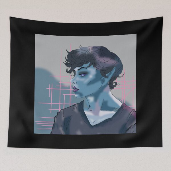 Item preview, blue elf designed and sold by Sam Schneble.