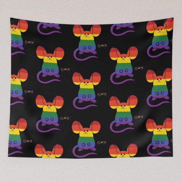 Item preview, Gay Pride Mouse  designed and sold by mphKatrice.