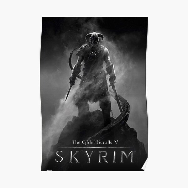 Affiche de Skyrim, The Elder Scrolls V Poster