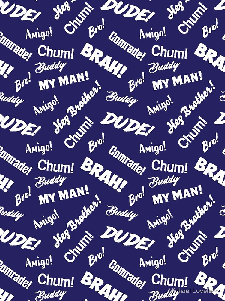 Thumbnail 4 of 4, Samsung Galaxy Phone Case, Blue Bro Pattern designed and sold by themikeinator.