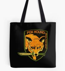 ° METAL GEAR SOLID ° Fox Hound Rust Logo Tote Bag