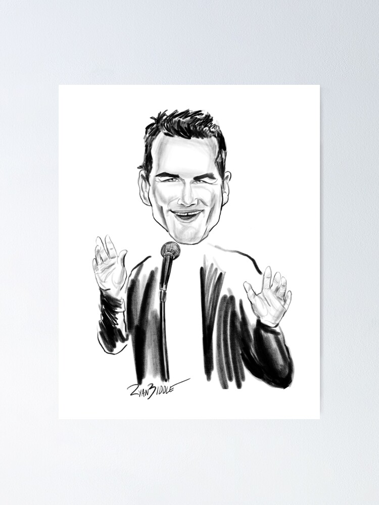 Thumbnail 1 of 3, Poster, Norm and microphone. designed and sold by ryanbiddle.