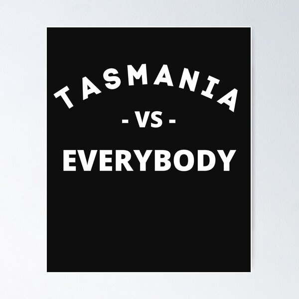 Item preview, tasmania vs everybody  designed and sold by arnes96.