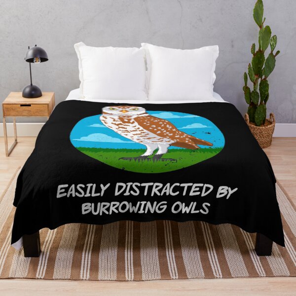 Item preview, Birding Birdwatching Easily Distracted By Burrowing Owls graphic designed and sold by jakehughes2015.