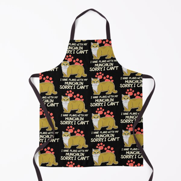 Item preview, Funny Pet Owner Plans With My Munchkin Cat print designed and sold by jakehughes2015.