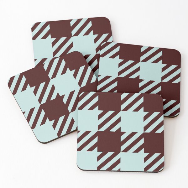 Item preview, Classic hounds tooth mint chocolate designed and sold by Moyanana.
