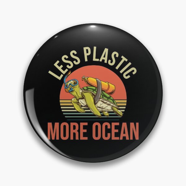 Item preview, Sea Awareness T-Shirt_ Less Plastic More Ocean designed and sold by ParwyMukan.