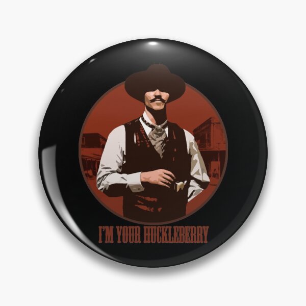 Artikelvorschau, Tombstone T-ShirtIch bin dein Huckleberry entworfen und verkauft von ParwyMukan.