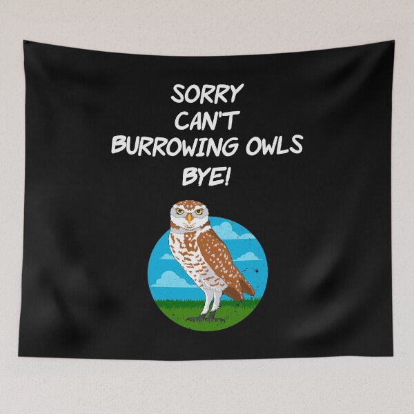 Item preview, Birding Birdwatching Burrowing Owl design designed and sold by jakehughes2015.