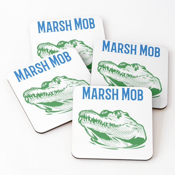 Item preview, Marsh Mob! Retro Crocodile and Alligator Gang Straight out of the Marshes! designed and sold by mkzmerch.