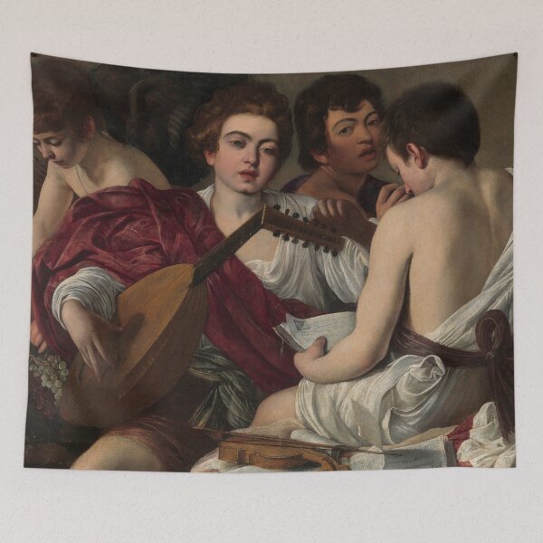 Item preview, Caravaggio's Musicians designed and sold by mosfunky.