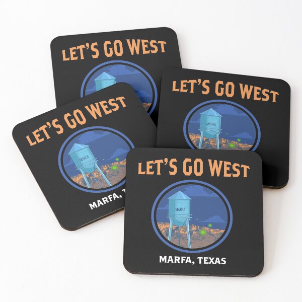 Item preview, Marfa Texas Desert City Vacation Go West Marfa Lights design designed and sold by jakehughes2015.